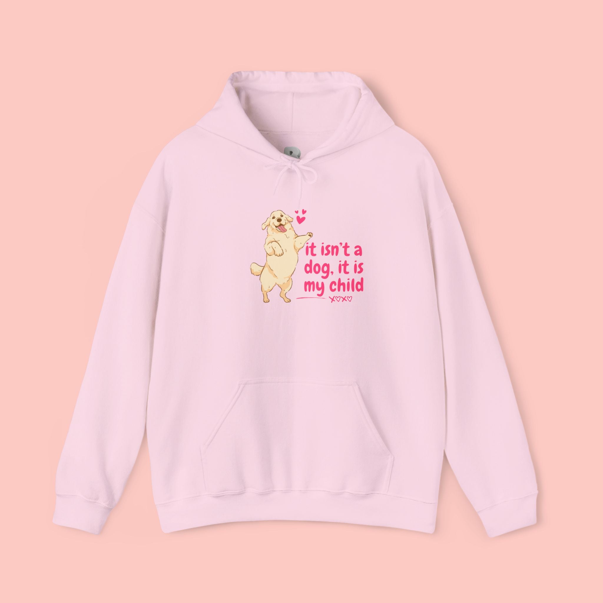 Dog Mom Hoodie — "It isn't a dog. It is my child" Cute Poodle Sweatshirt