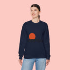 Enjoy the Morning Dog Crewneck Sweatshirt — Sunrise Labrador Graphic