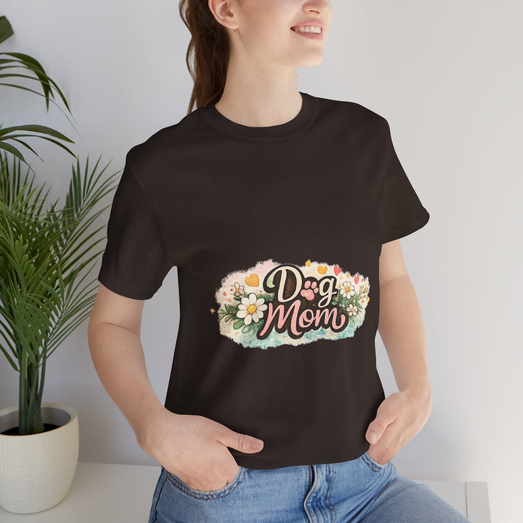 Dog Mom Floral Tee