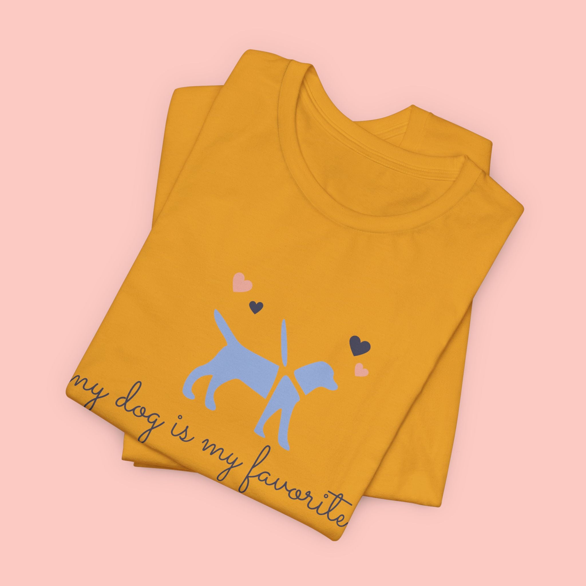 Dog Lover T‑Shirt — "My Dog Is My Favorite Child" Cute Puppy Graphic Tee