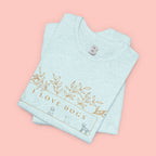 Love Dogs Floral Tee — I Love Dogs Graphic T-Shirt