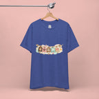 Pet Mom Banner Tee — Cute Paw Print "MOM" Graphic T-Shirt