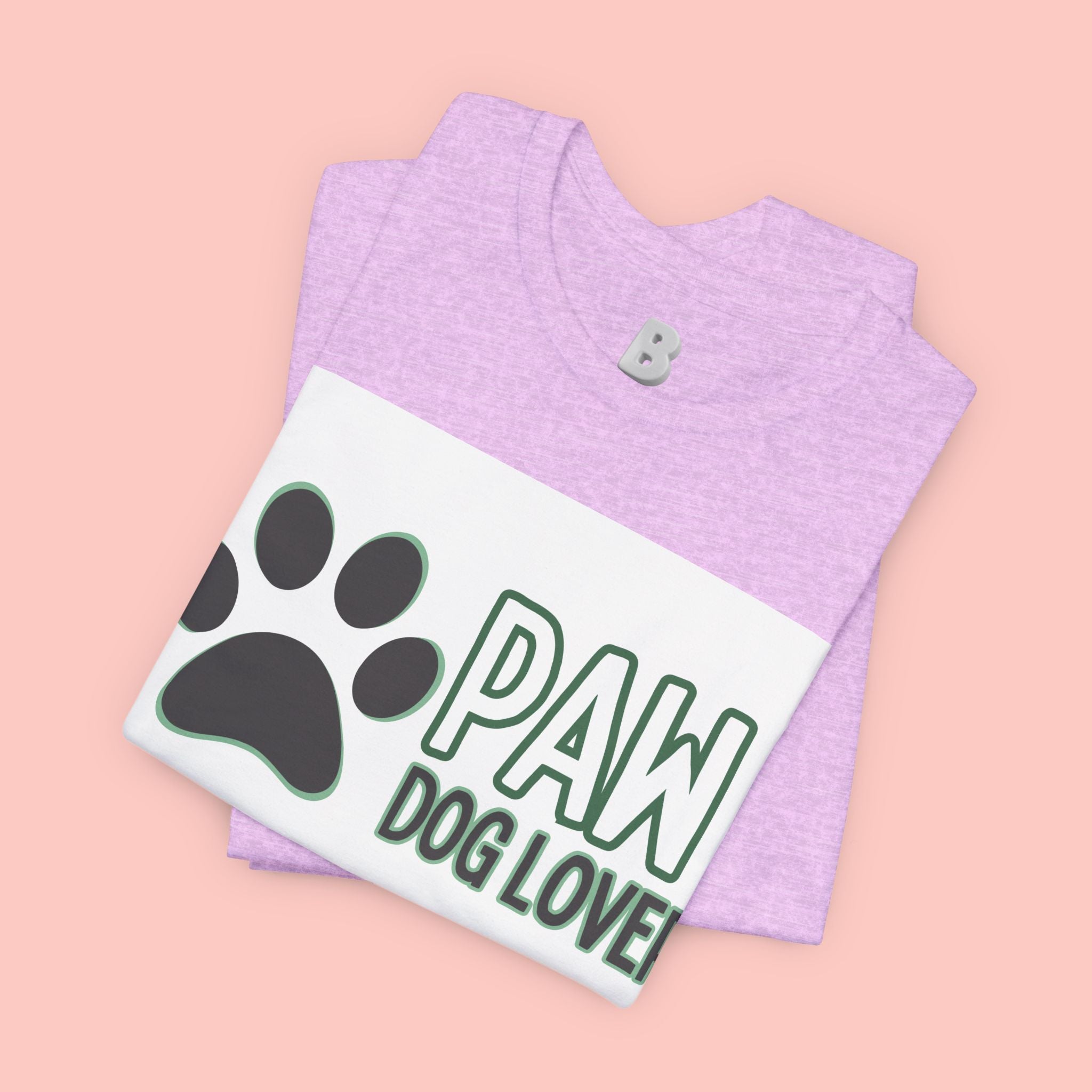 Paw Dog Lover T-Shirt — Cute Paw Print Tee for Dog Owners