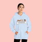 United By Bones Hoodie — Cute Cartoon Dogs Paw Bone Graphic Sweatshirt