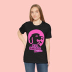 All Smiles Mom's Rules T-Shirt — Cute Pink Dog Graphic Tee for Moms & Pet Lovers