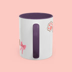 Dog Mom Coffee Mug — Best Dog Mom Ever Accent Ceramic Mug (11oz & 15oz)