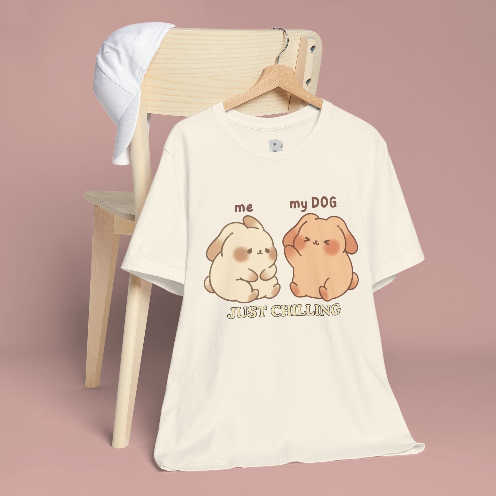 Just Chilling Dog T-Shirt — Cute Me & My Dog Matching Tee
