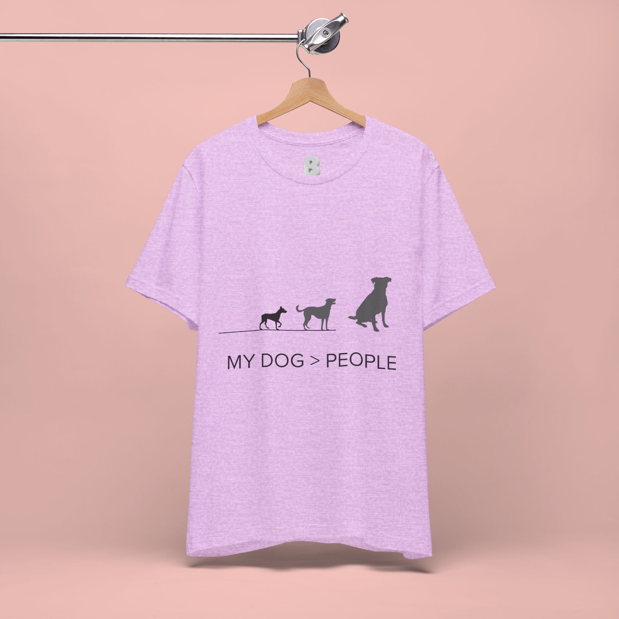 My Dog > People T-Shirt — Funny Dog Lover Tee