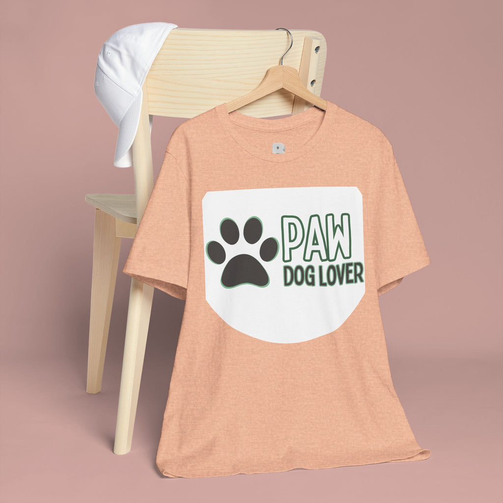 Paw Dog Lover T-Shirt — Cute Paw Print Tee for Dog Owners