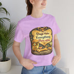 Dog Lover T‑Shirt – "Dogs Make Everything Paw‑sible" Vintage Pet Rescue Tee