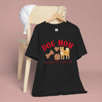 Dog Mom T-Shirt — Cute Shiba & Treats “My Dog Is My Whole World” Tee