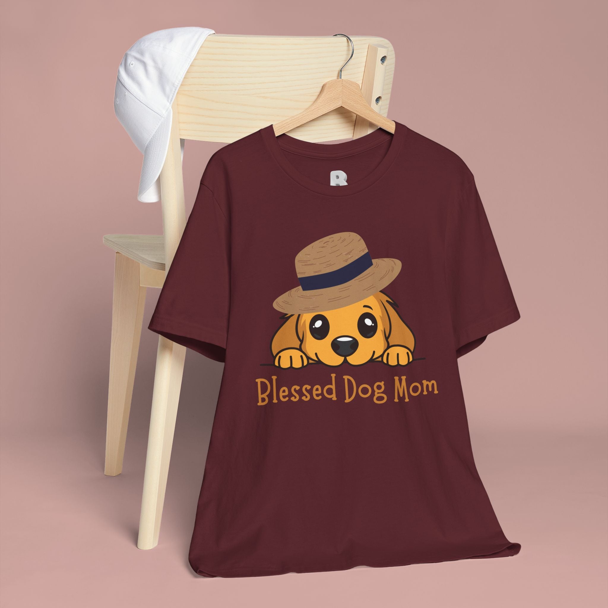 Blessed Dog Mom T-Shirt — Cute Puppy Graphic Tee for Dog Lovers