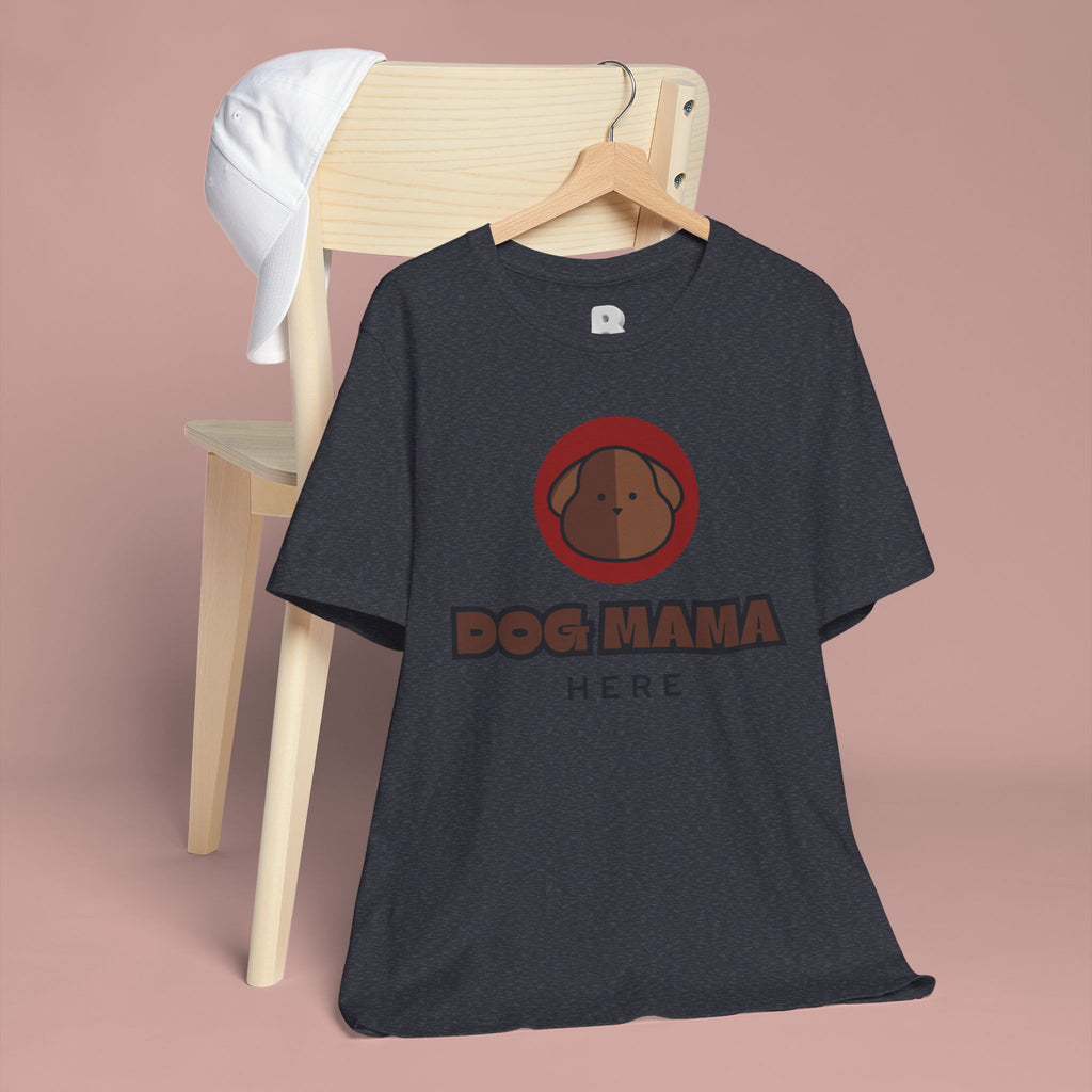 Dog Mama T-Shirt – Cute Brown Pup Graphic Tee
