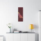 In My Dog Mom Era Matte Canvas Wall Art