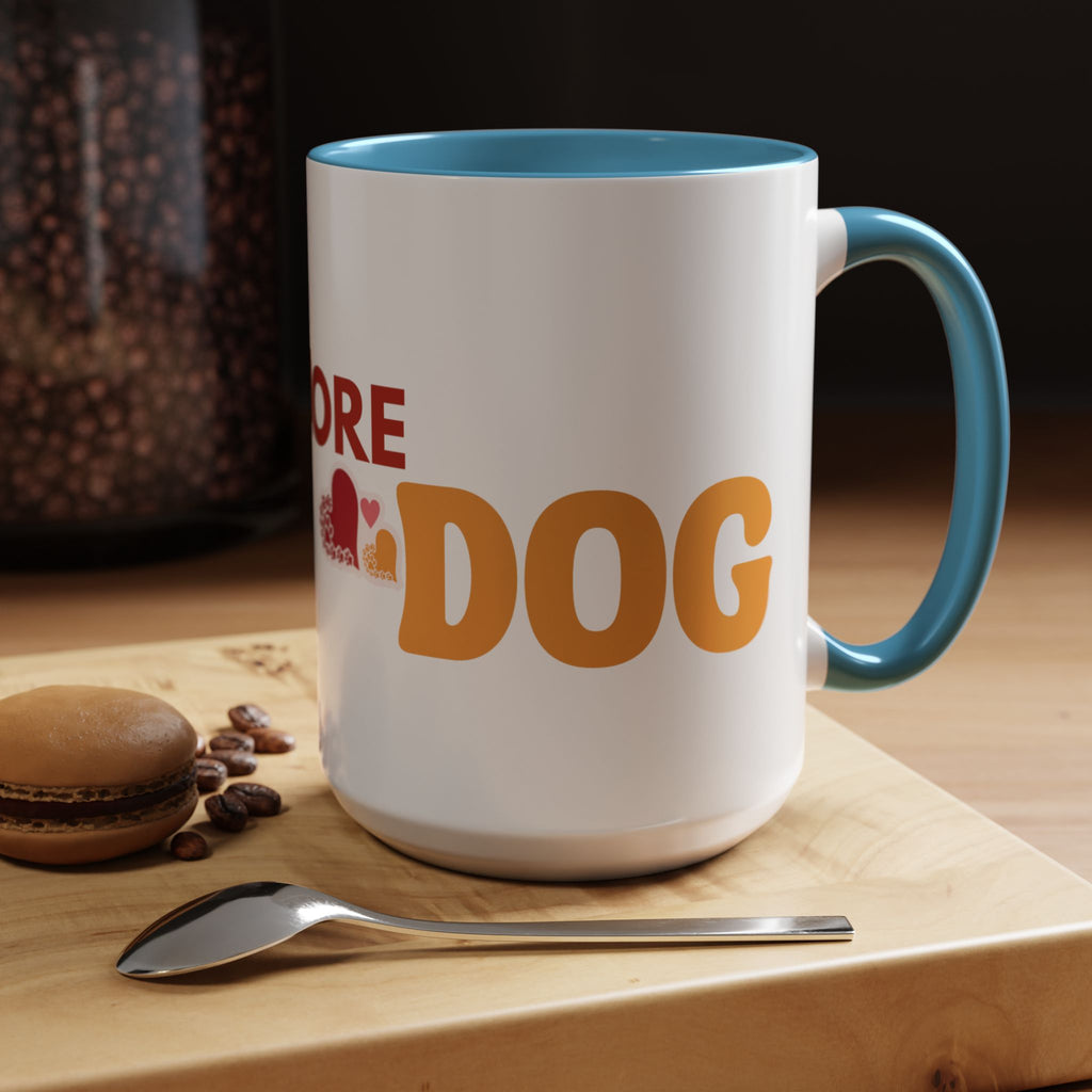 One More Dog Coffee Mug — Cute Dog Lover Accent Mug (11/15oz)