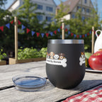 United By Bones Dog Lovers 12oz Insulated Copper Tumbler