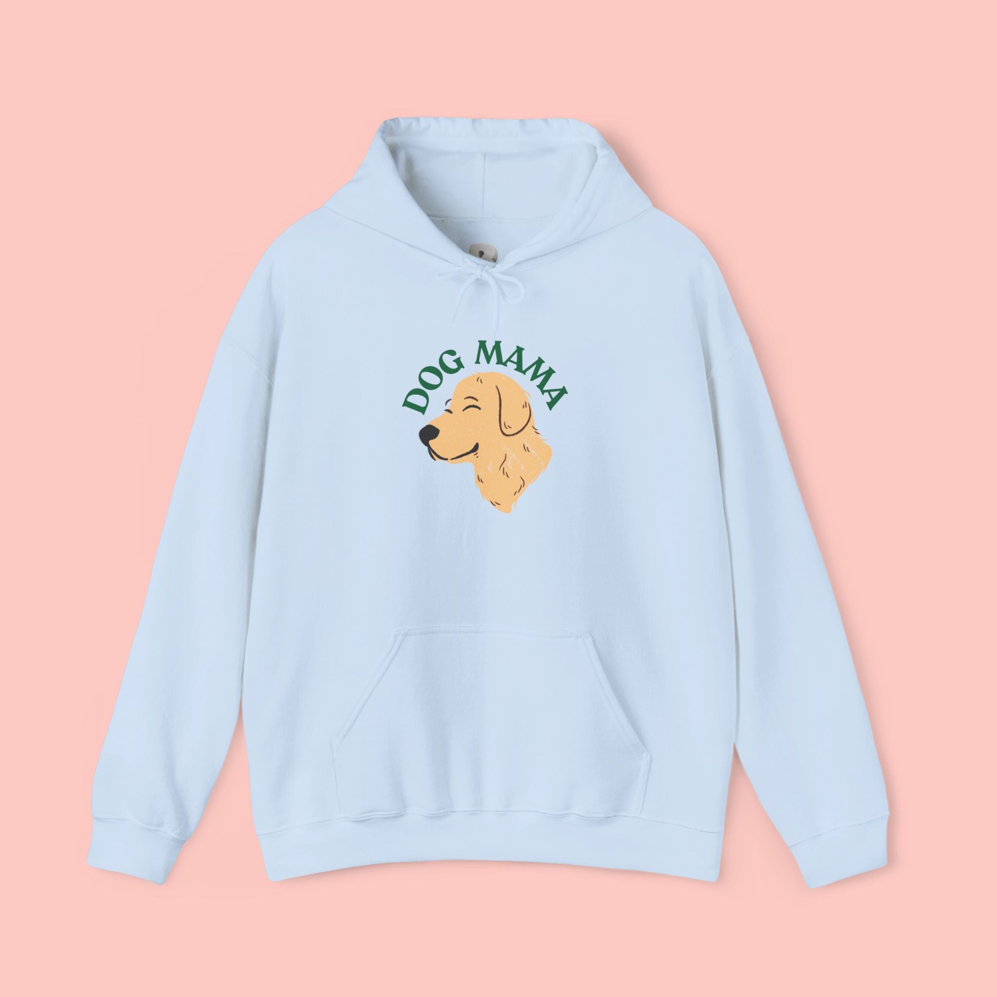 Dog Mama Hoodie — Cute Golden Retriever Dog Mom Sweatshirt