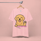 Love Your Dog Tee — Cute Golden Retriever Graphic T-Shirt