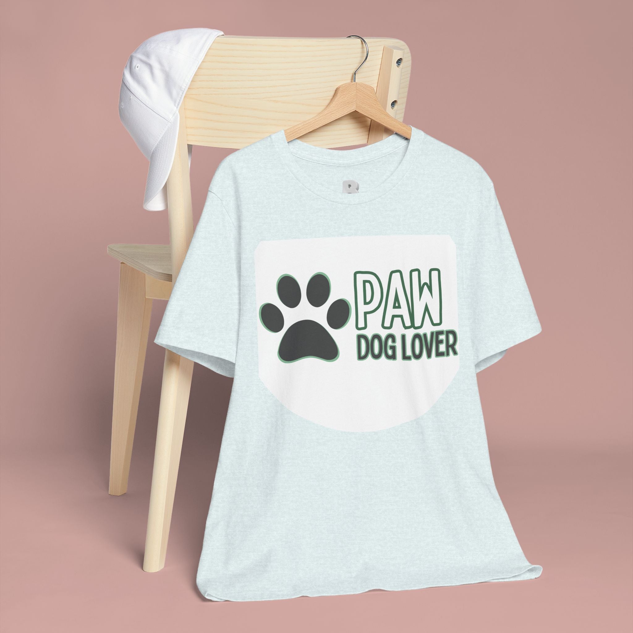 Paw Dog Lover T-Shirt — Cute Paw Print Tee for Dog Owners