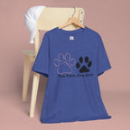 Two Paws, One Mom T-Shirt – Cute Dog Mom Paw Print Tee