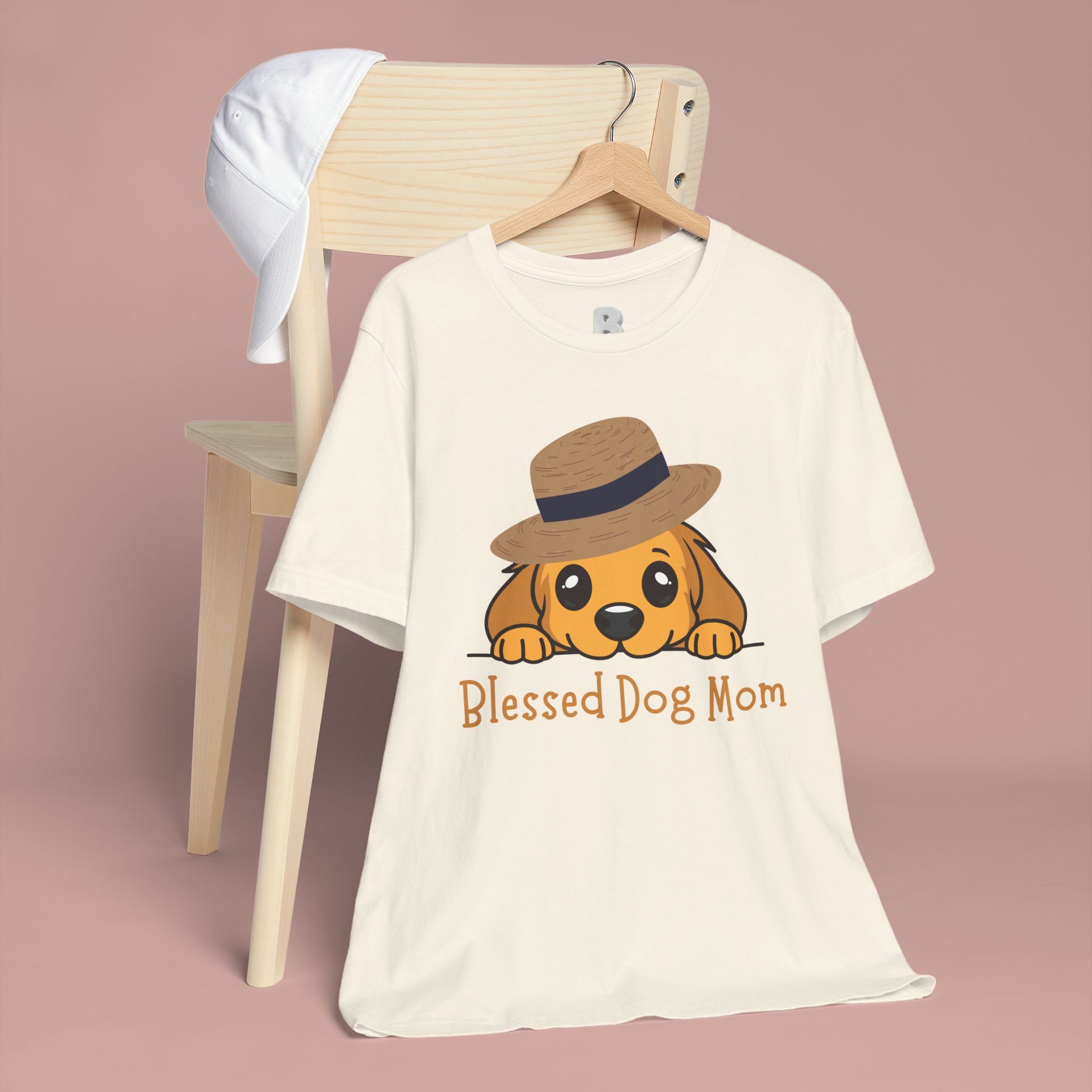 Blessed Dog Mom T-Shirt — Cute Puppy Graphic Tee for Dog Lovers