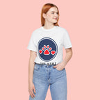 Dog Mama T-Shirt — Cute Paw & Heart Graphic Tee for Dog Lovers