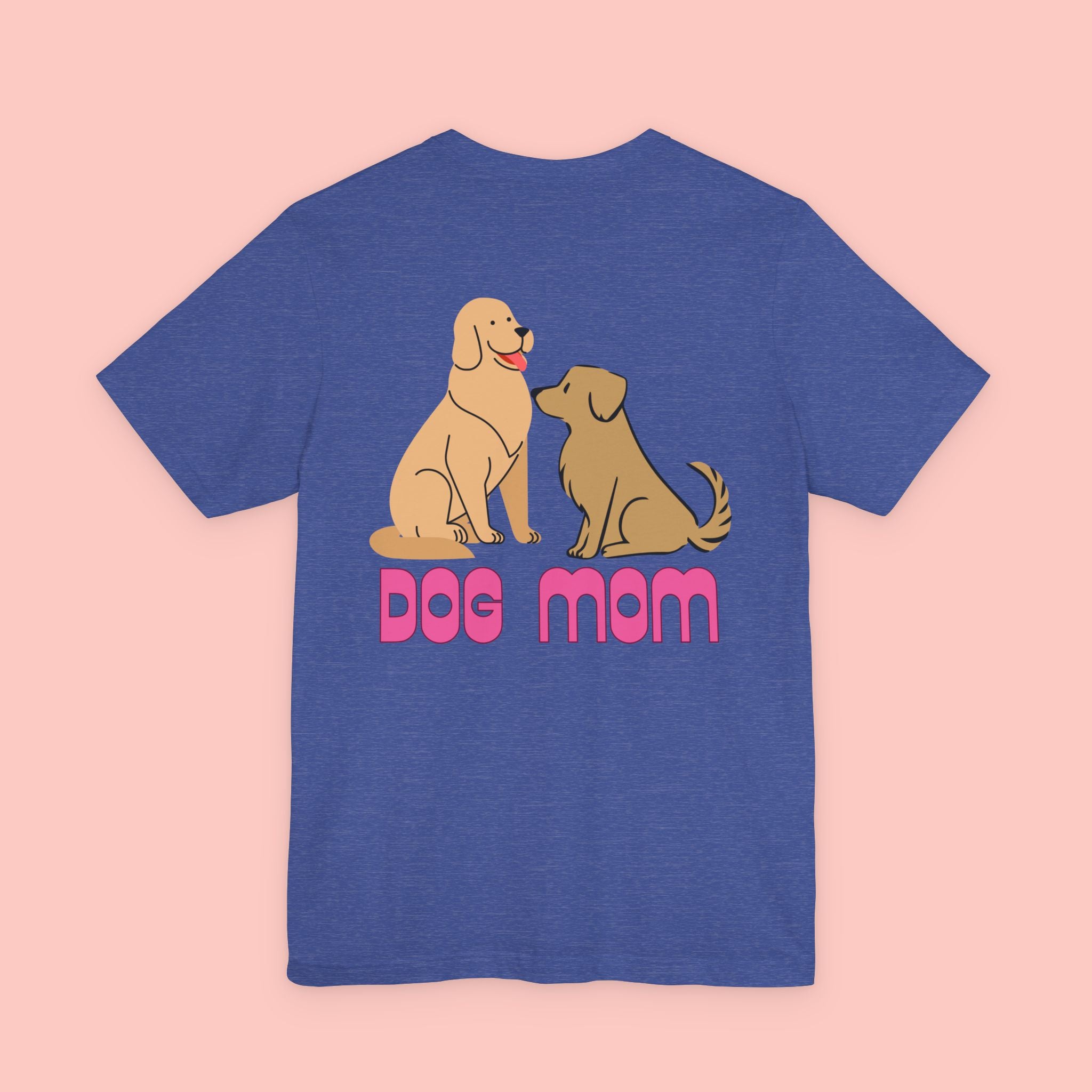 Dog Mom T‑Shirt — Cute Cartoon Dogs Graphic Tee for Pet Moms