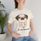 Pug 'My Kids Have Paws' T-Shirt
