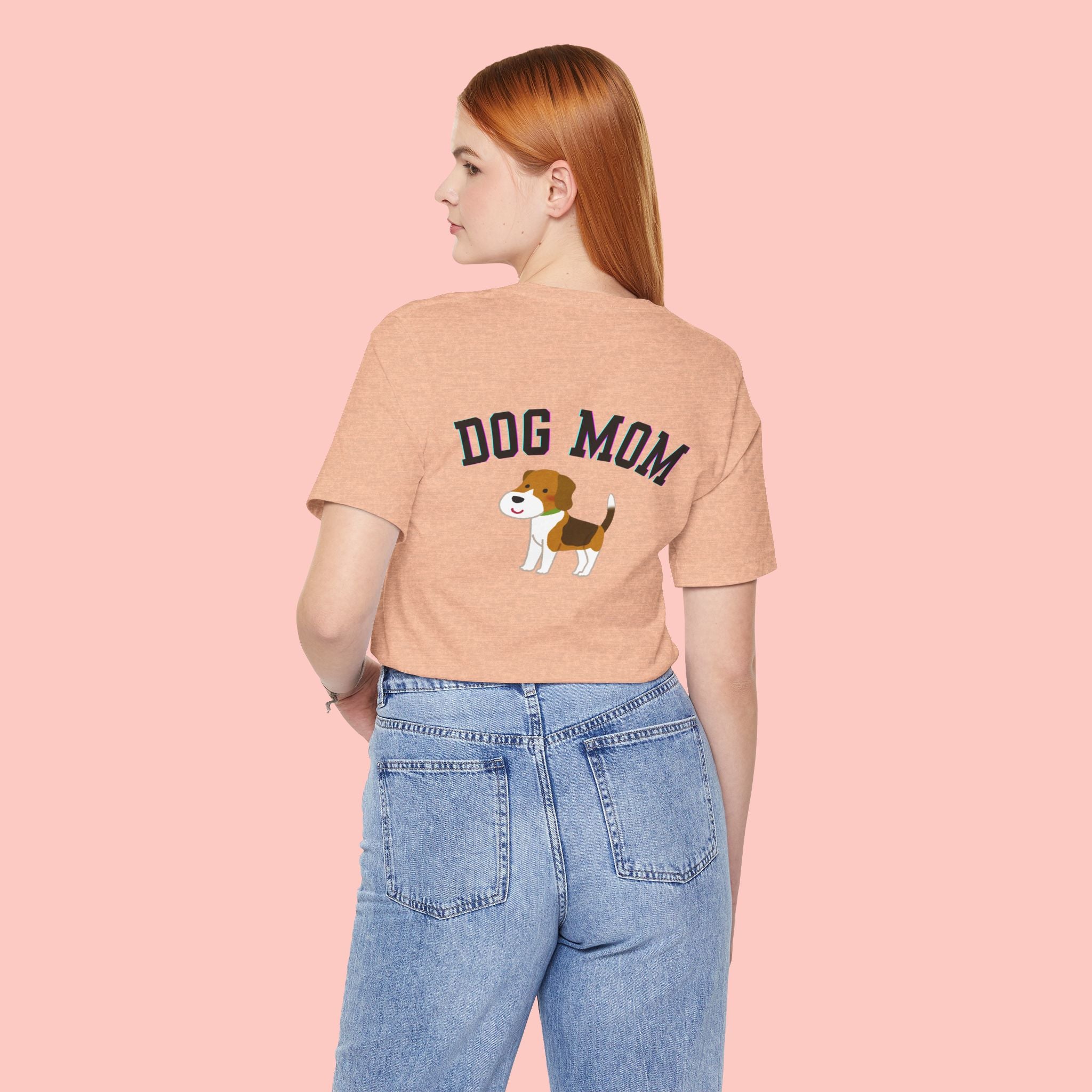 Dog Mom T-Shirt — Cute Beagle Graphic Tee for Dog Lovers
