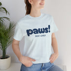 Paws! Cute Paw Print Tee — "Most Lovely" Graphic T-Shirt for Dog & Cat Lovers