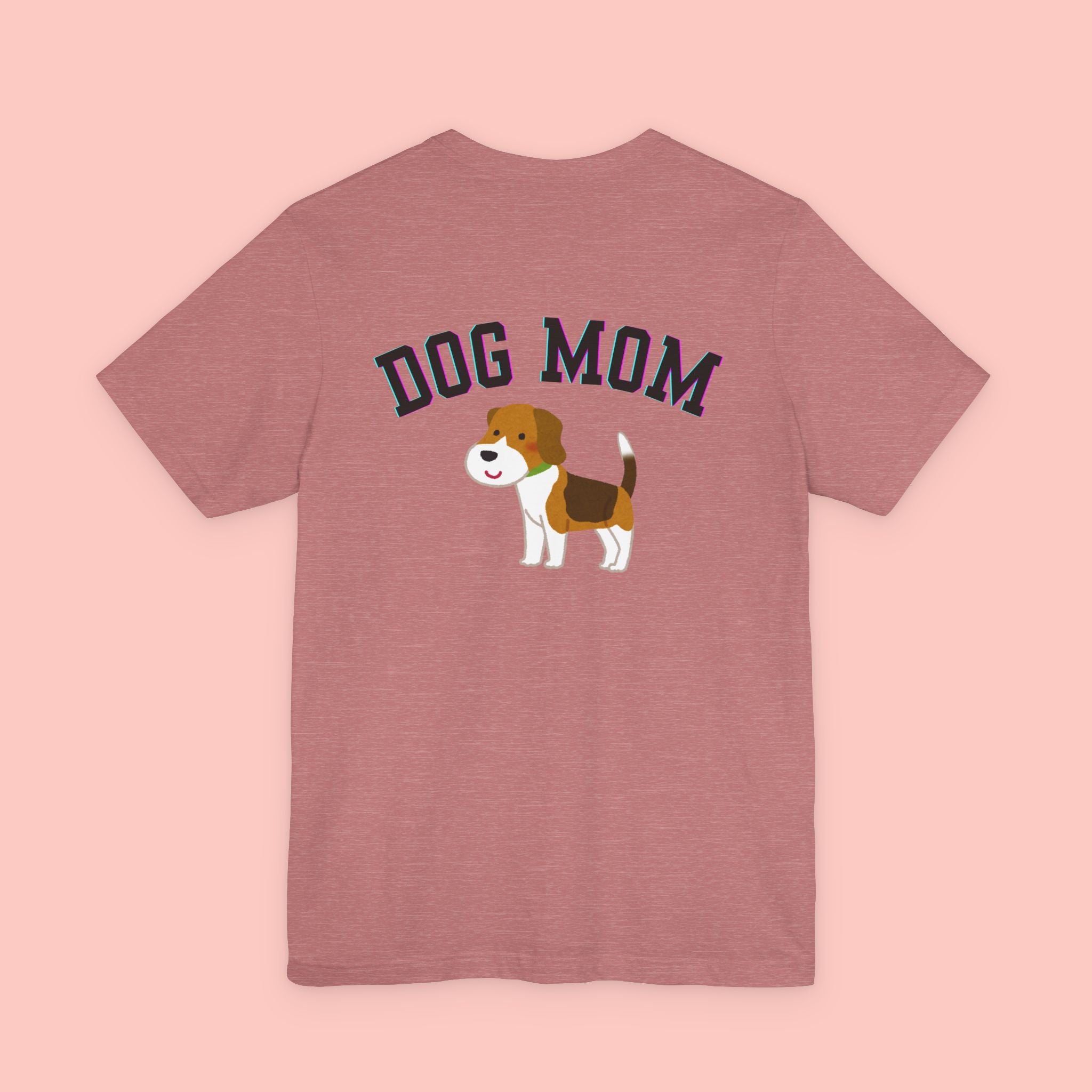 Dog Mom T-Shirt — Cute Beagle Graphic Tee for Dog Lovers
