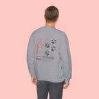 Dog Cuddle Crewneck Sweatshirt — "I'd Rather Cuddle My Dog" Cozy Pullover