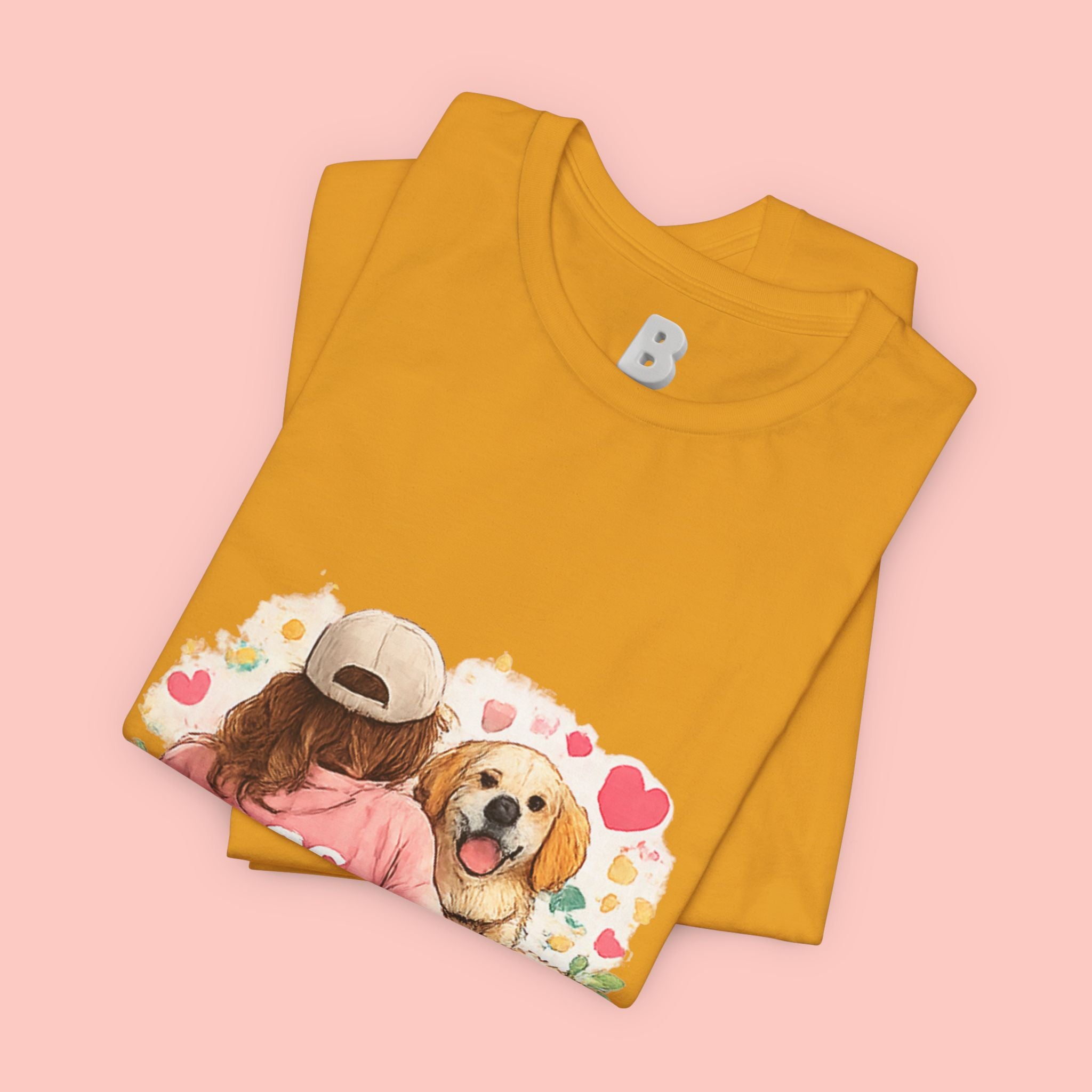 Dog Mom T-Shirt — Cute Floral Puppy Tee for Dog Lovers