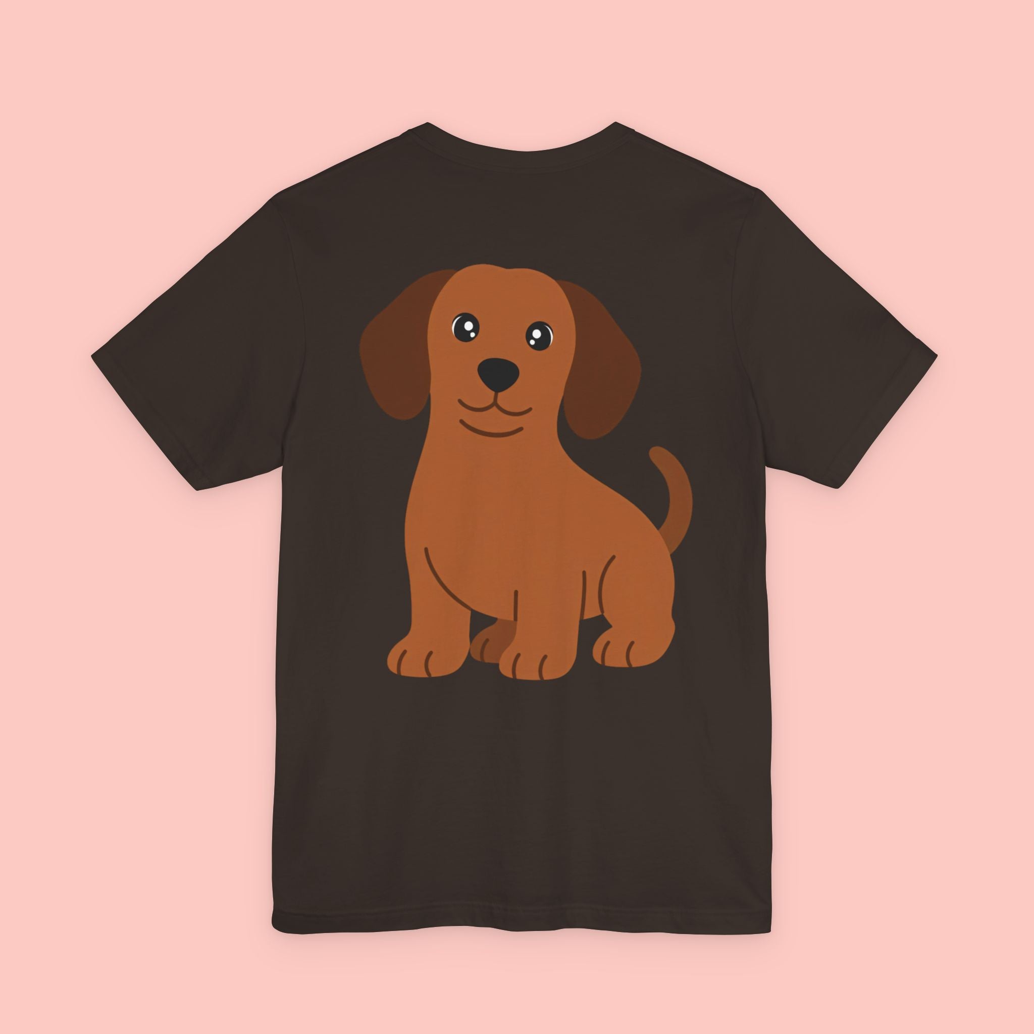 Dachshund Graphic Tee - Cute Brown Sausage Dog T-Shirt