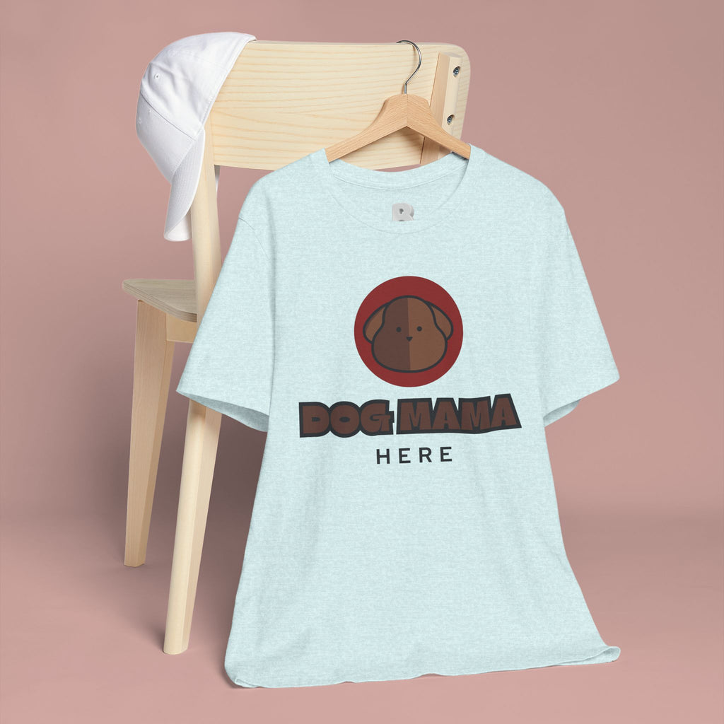 Dog Mama T-Shirt – Cute Brown Pup Graphic Tee
