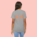 Dog Mama Tee — Retro Heart & Paw Graphic Short Sleeve Shirt