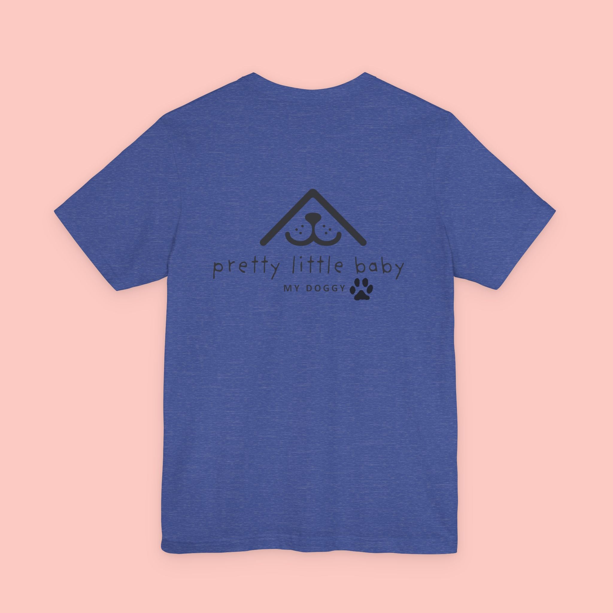 Pretty Little Baby Dog Tee - Cute Paw Print Pet Parent T-Shirt