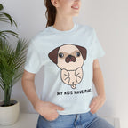Pug 'My Kids Have Paws' T-Shirt