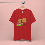 Dog T-Shirt — Cute Dachshund "how cute my child" Graphic Tee
