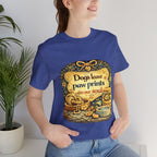 Dogs Leave Paw Prints Tee – Vintage Pet Lover T‑Shirt