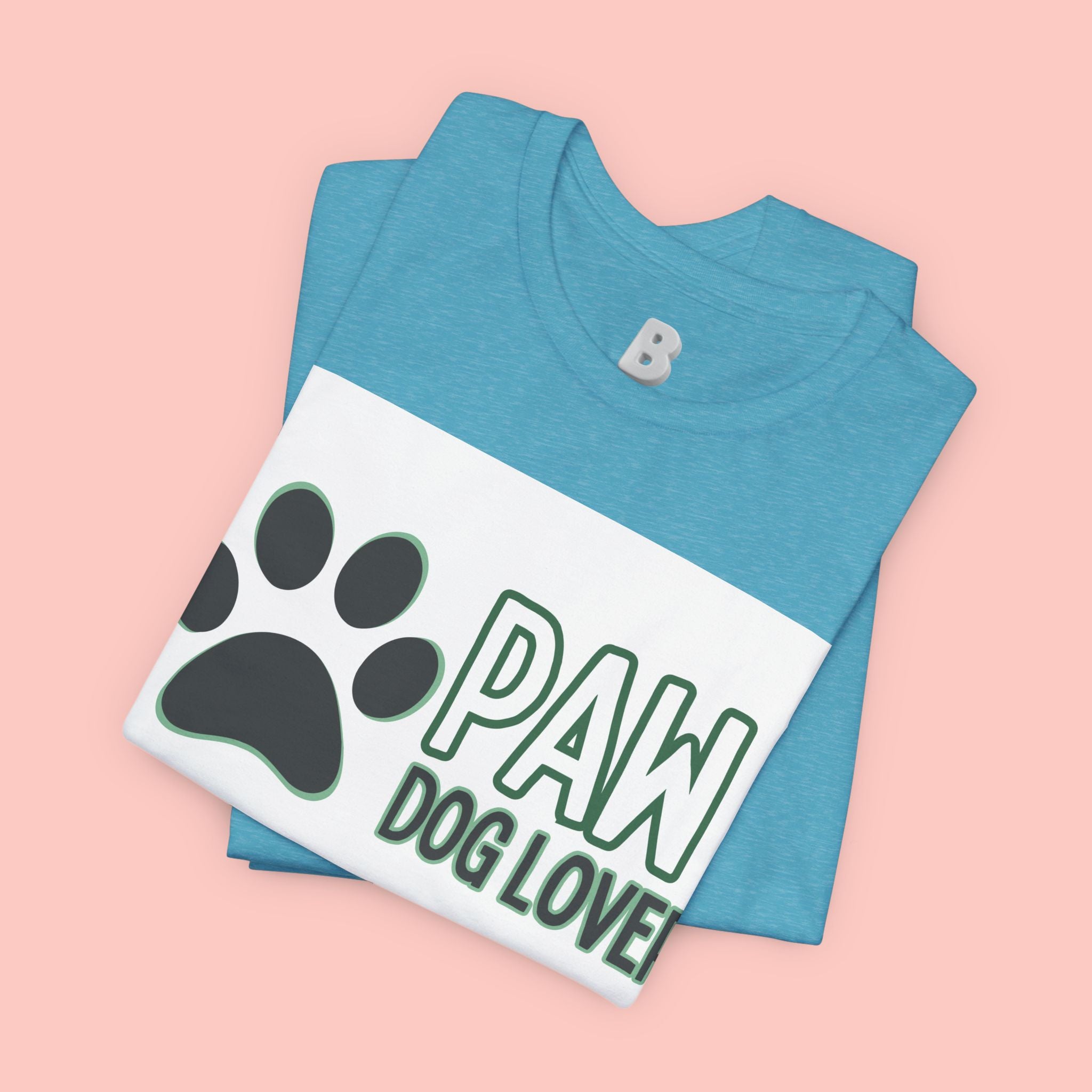 Paw Dog Lover T-Shirt — Cute Paw Print Tee for Dog Owners