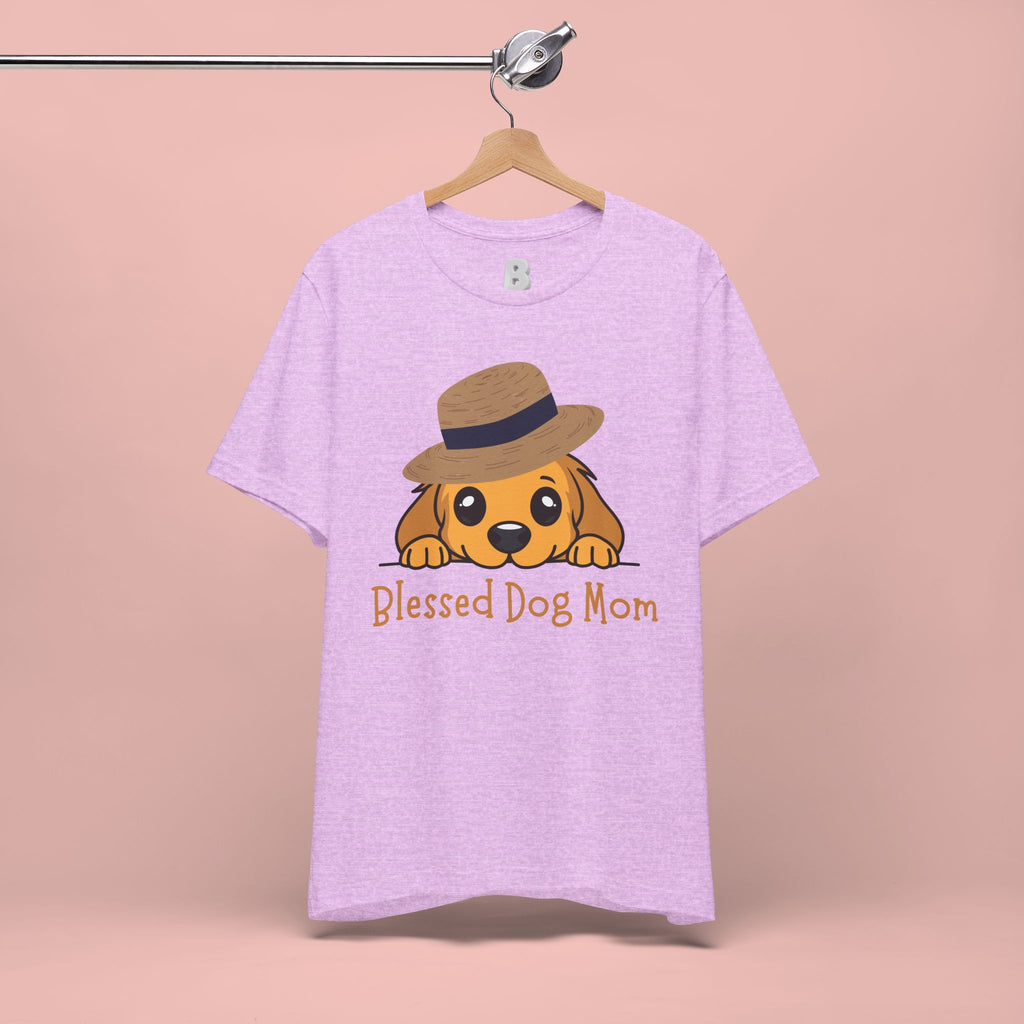 Blessed Dog Mom T-Shirt — Cute Puppy Graphic Tee for Dog Lovers