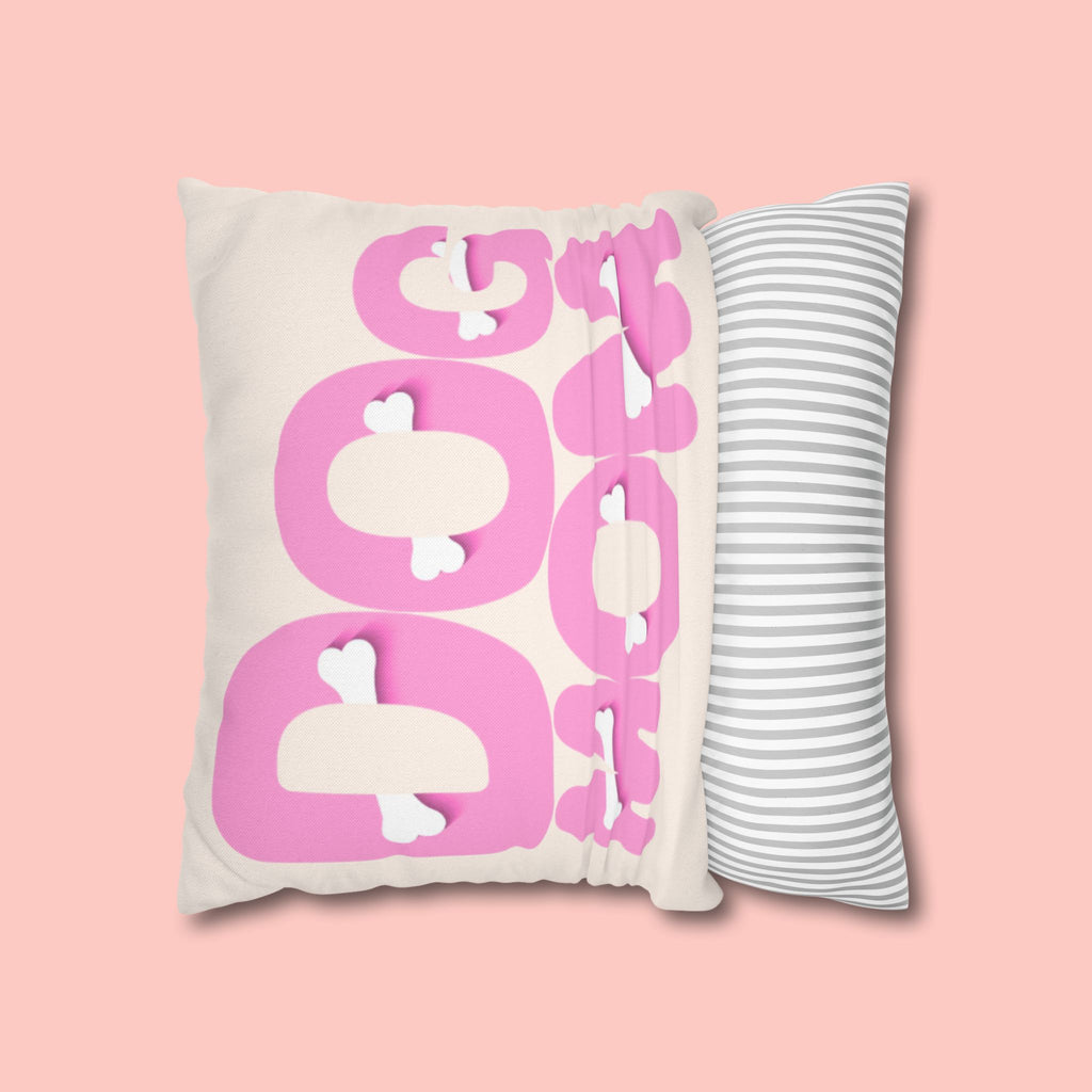 Spun Polyester Square Pillowcase