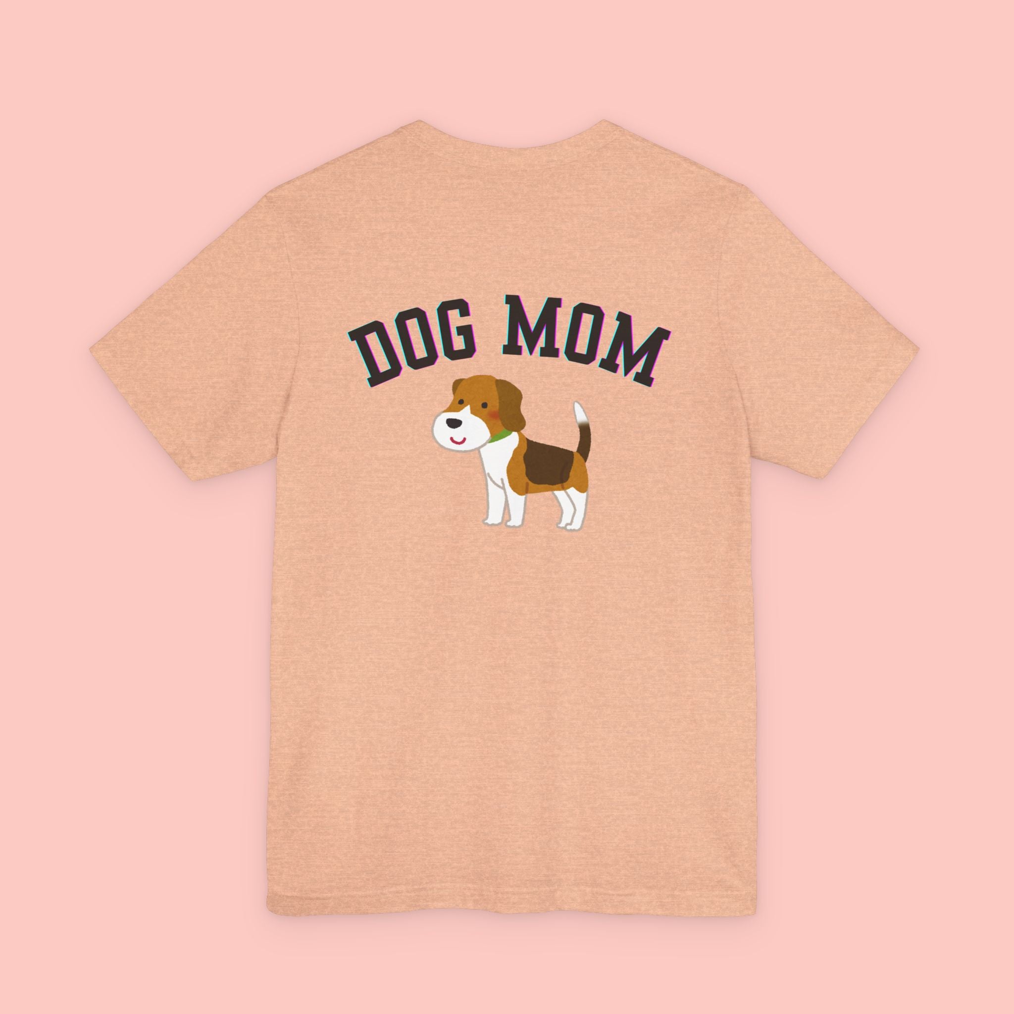 Dog Mom T-Shirt — Cute Beagle Graphic Tee for Dog Lovers