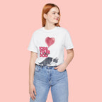 Kiss Your Dog T-Shirt — Cute Corgi with Heart Balloon Pet Lover Tee