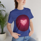 Paw Print Heart T‑Shirt — Cute Pet Lover Tee