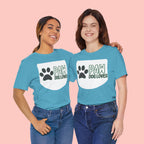 Paw Dog Lover T-Shirt — Cute Paw Print Tee for Dog Owners