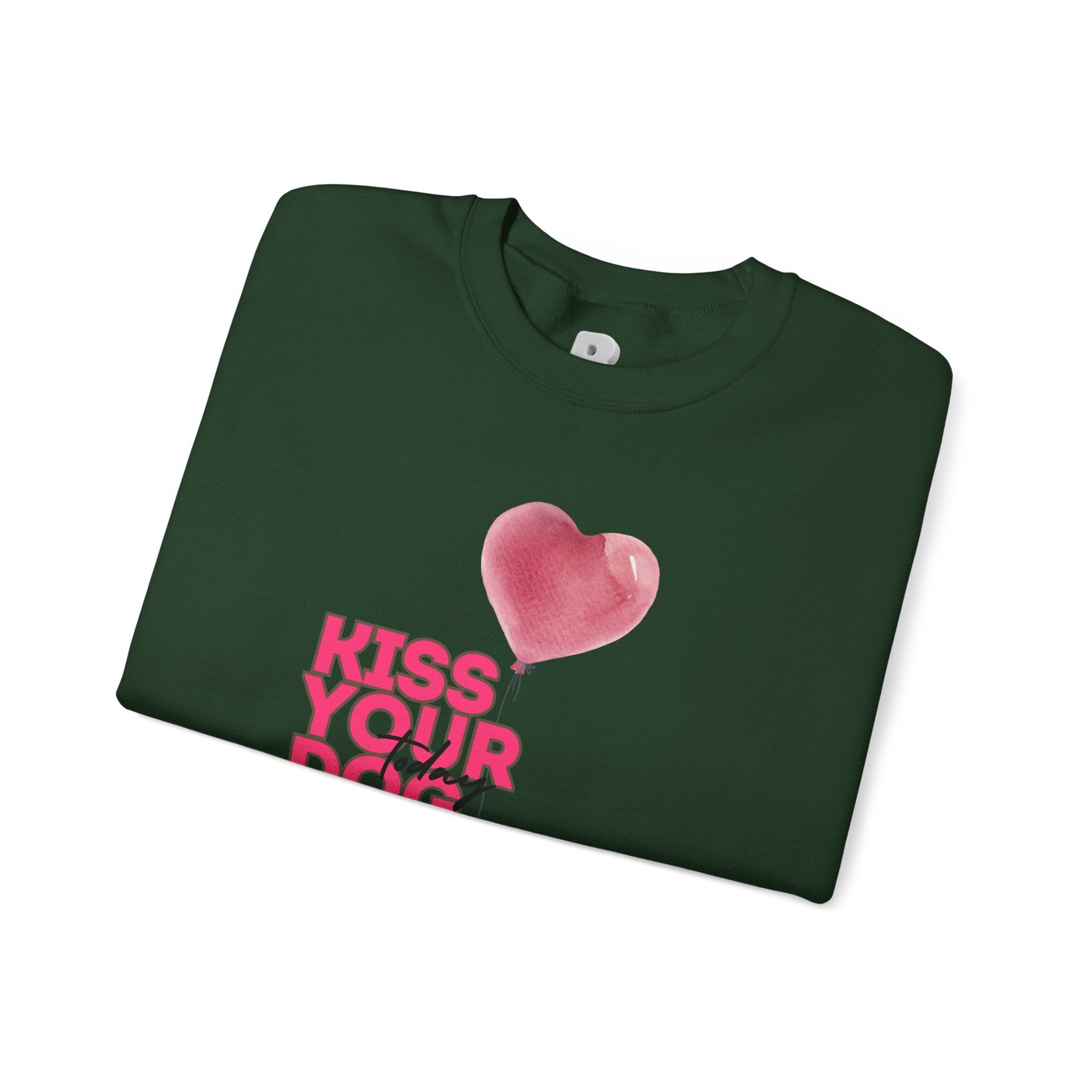 Kiss Your Dog Crewneck Sweatshirt