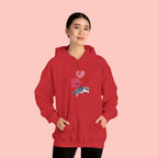 Kiss Your Dog Hoodie — Cute Heart & Dog Graphic Pullover