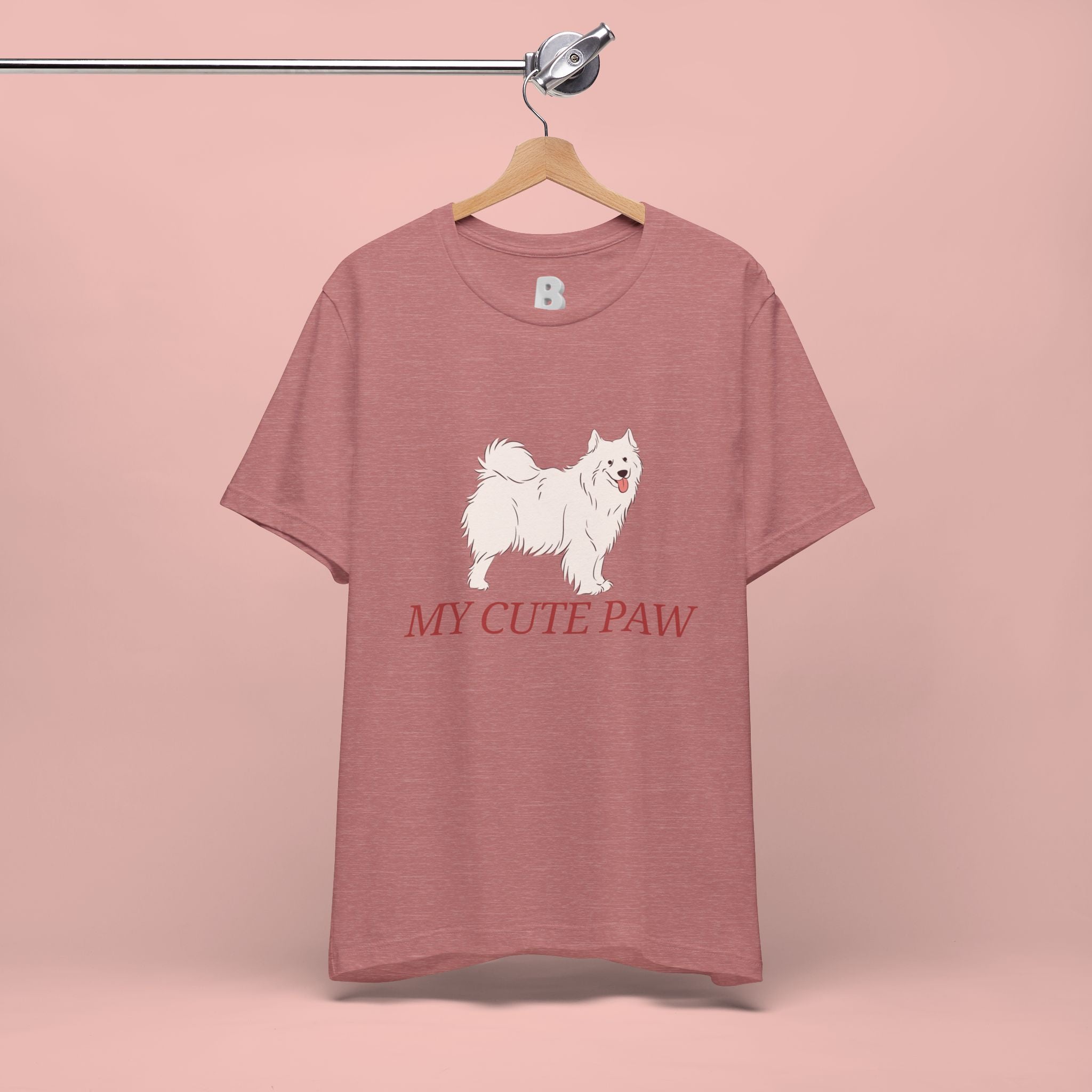 My Cute Paw Samoyed T‑Shirt — Cute Dog Graphic Tee for Pet Lovers